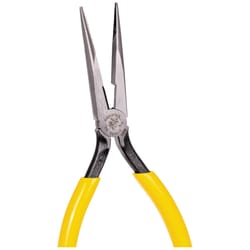 Klein Tools 7.17 in. Plastic/Steel Long Nose Side Cutting Pliers