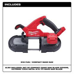Milwaukee M18 FUEL Cordless Brushless 3-1/4 in. Compact Band Saw Tool Only