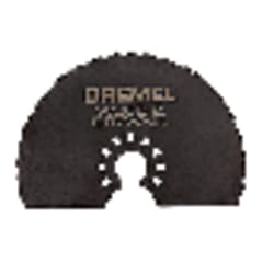 Dremel Multi-Max 2.5 X 3 in. L Steel Half-Moon Oscillating Blade 1 pk