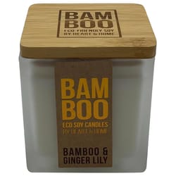 Bamboo Home Fragrance White Bamboo & Ginger Lily Scent Candle