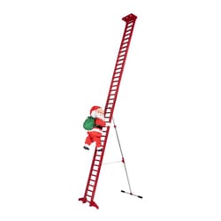 Mr. Christmas LED Multi Climbing Santa 10 ft. Yard Decor