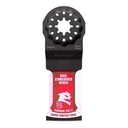 Diablo Demo Demon Amped 1-3/4 in. L X 1-1/4 in. W Carbide Oscillating Blade Nail-Embedded Wood 10 pk