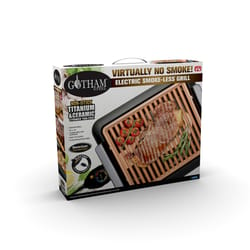 Gotham Steel As Seen on TV Black/Copper Aluminum Nonstick Surface Indoor Grill 224 sq in