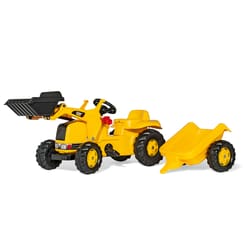 Rolly Pedal Tractor Black/Yellow