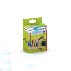 Schleich Farm World Pony Slalom Toy Multicolored
