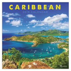 TF Publishing Caribbean Calendar Fiber/Paper Laminate 1 pk