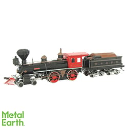 Metal Earth Wild West 4-4-0 Locomotive 3D Model Kit Multicolored