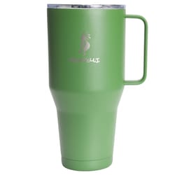 Aquapelli 40 oz Willow Green BPA Free Solid Vacuum Insulated Tumbler