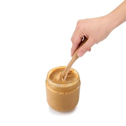 HIC Kitchen Beige Plastic Nut Butter Mixer