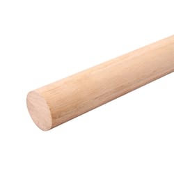 Waddell 1 in. L X 1-3/4 in. D Wood Closet Rod Socket Set Waddell 1 in. L X 1-3/4 in. D Wood Closet Rod Socket Set
