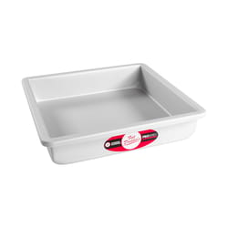 Fat Daddio's 9 in. W X 9 in. L Square Cake Pan Silver 1 pc