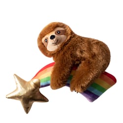 Pet Shop by Fringe Studio Multicolored Plush Rainbow High Dog Toy 1 pk