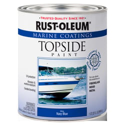 Rust-Oleum Marine Coatings Outdoor Gloss Navy Blue Marine Topside Paint 1 qt