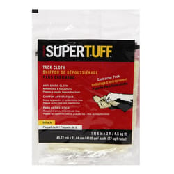 SuperTuff 36 in. W X 18 in. L White Cotton Tack Cloth