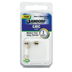 Jandorf GMC 2 amps Medium Time Delay Fuse 2 pk