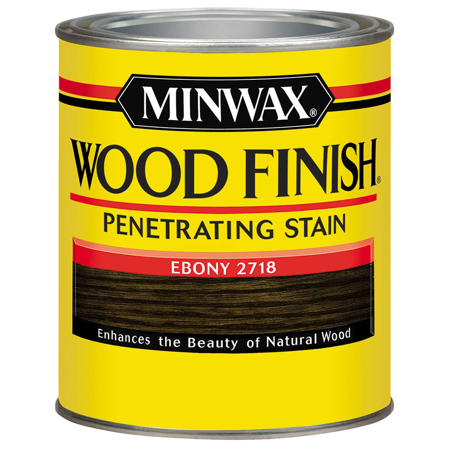 Minwax Wood Finish Semi Transparent Ebony Oil Based Wood Stain 0 5