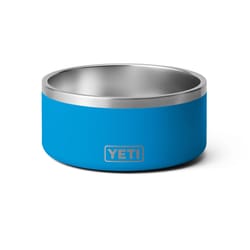 YETI Boomer Big Wave Blue Stainless Steel 8 cups Pet Bowl For Dogs