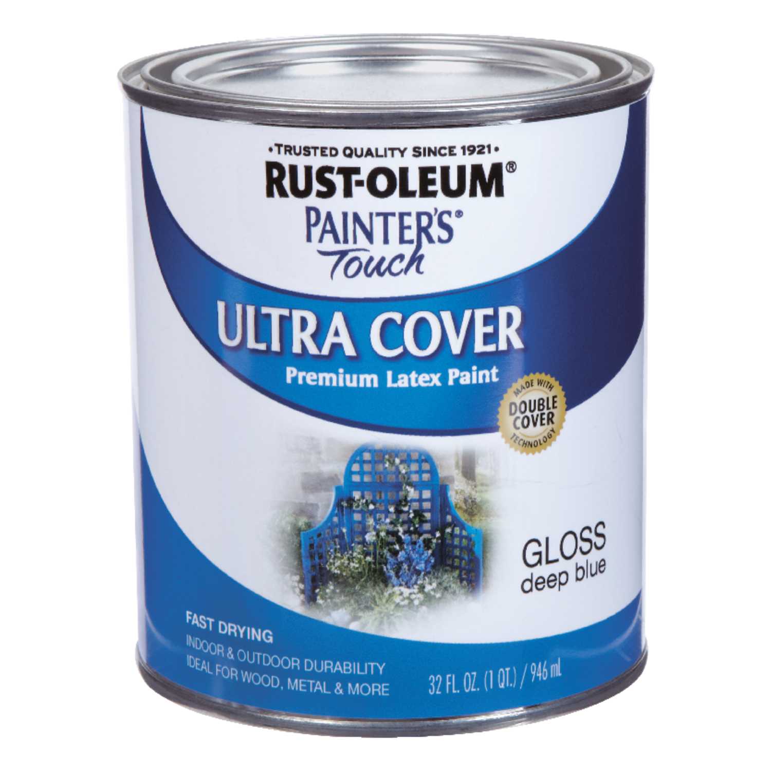 RustOleum Painters Touch Ultra Cover Gloss Deep Blue Protective Enamel