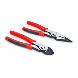 Crescent Pivot Pro 2 pc Forged Alloy Steel Pliers Set 8 in. L