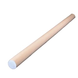 Alexandria Moulding Round Ramin Hardwood Dowel 1/4 in. D X 36 in. L Blue Alexandria Moulding Round Ramin Hardwood Dowel 1/4 in. D X 36 in. L Blue