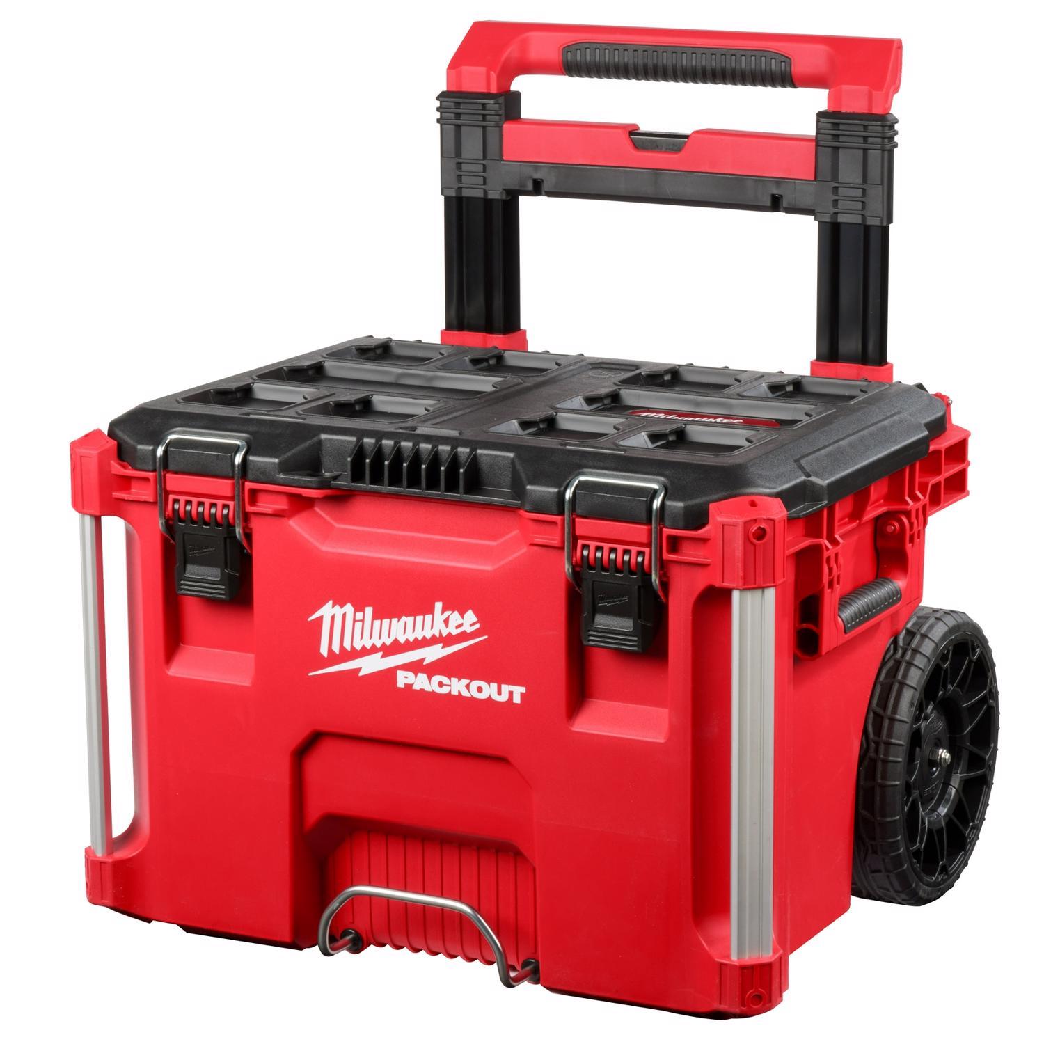 Milwaukee PACKOUT Organizer Impact-Resistant Poly 10 compartments Red - Ace  Hardware