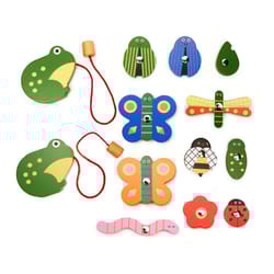 Kikkerland Kidoki Catch a Bug Fishing Game Multicolored