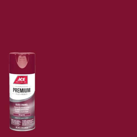 Ace Premium Gloss Clear Paint + Primer Enamel Spray 12 oz