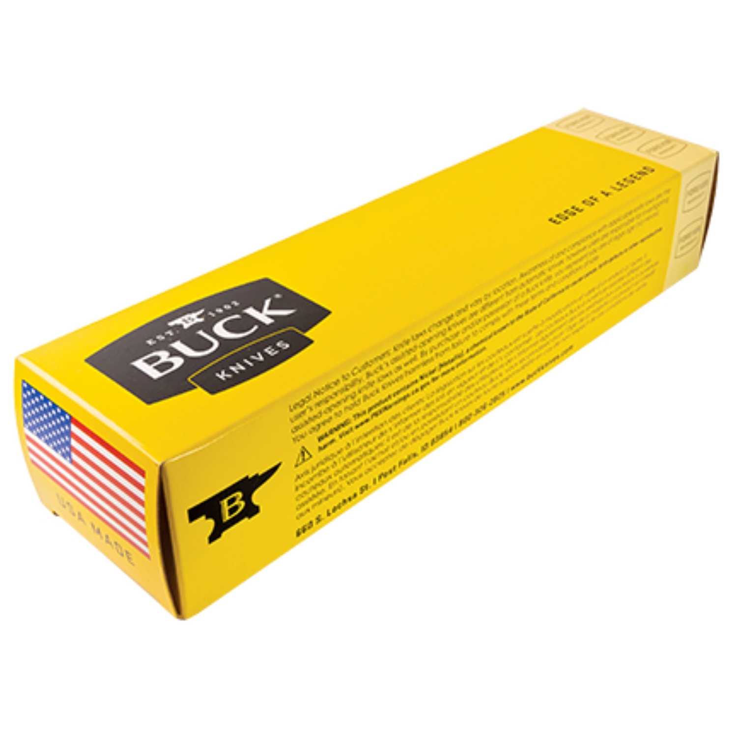 Buck 684 BuckLite Max II Black 420 HC Stainless Steel 7.5 in. Fixed