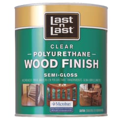 Last N Last Semi-Gloss Clear Polyurethane Wood Finish 1 qt