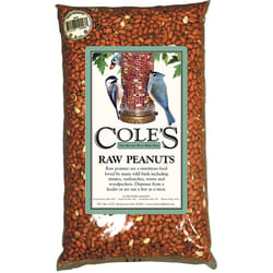 Cole's Assorted Species Raw Peanuts Wild Bird Food 5 lb