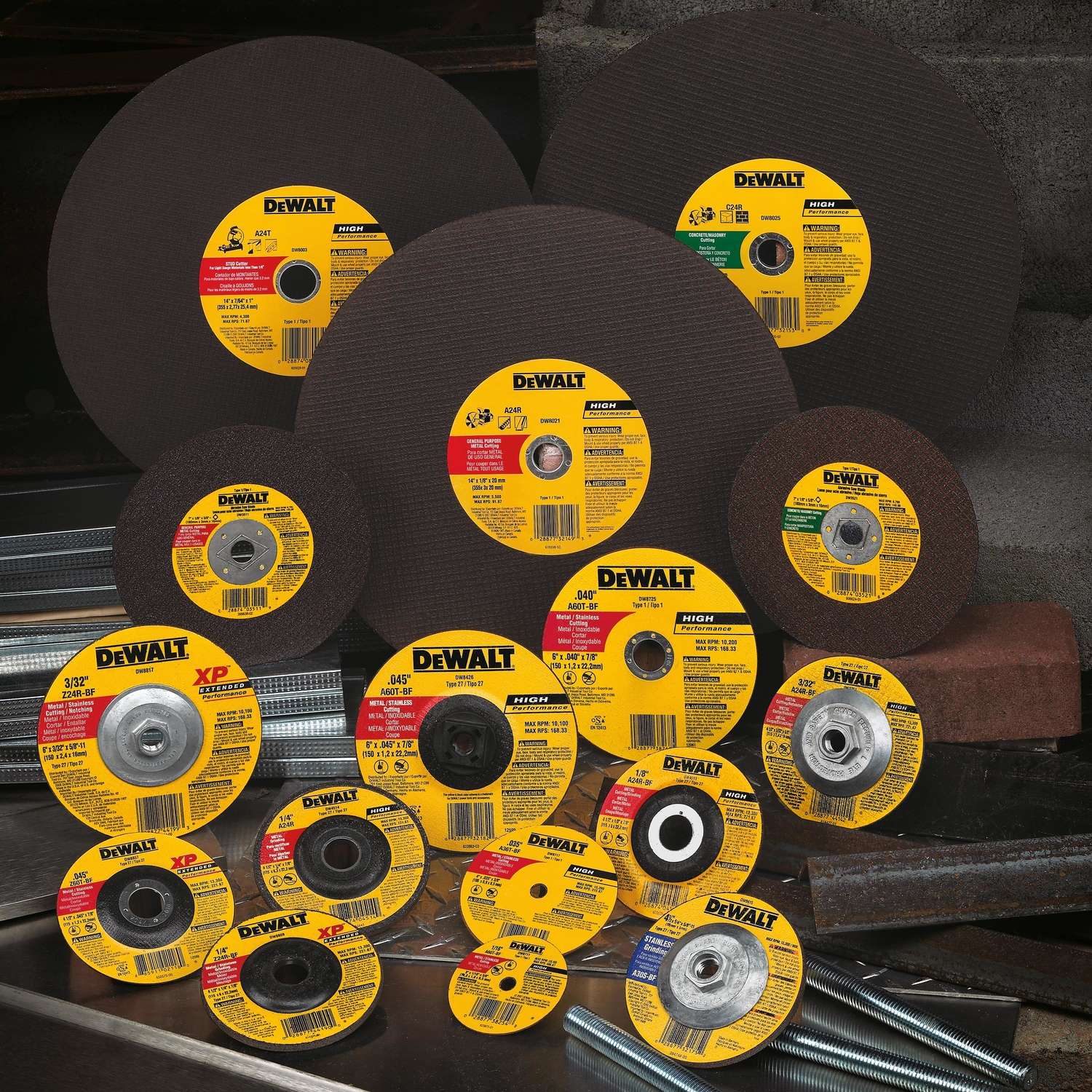 Dewalt 14 inch online cutting wheel