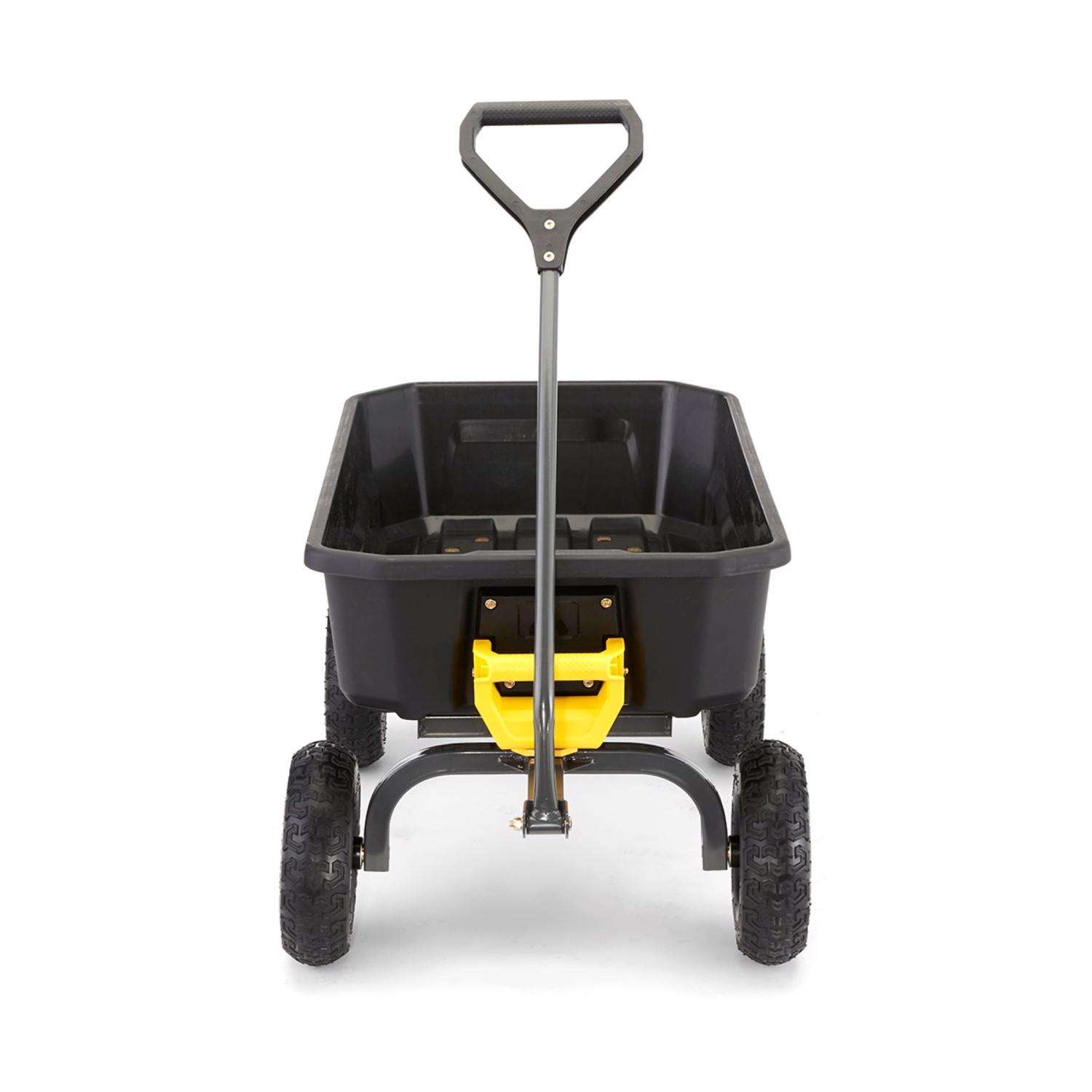 Gorilla Carts 7-cu ft Poly Yard Cart | GCG-7