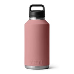 YETI Rambler 64 oz Sandstone Pink BPA Free Bottle with Chug Cap