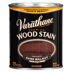Varathane Premium Semi-Transparent Dark Walnut Oil-Based Urethane Modified Alkyd Wood Stain 1 qt