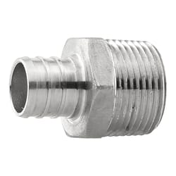 Boshart Industries 3/4 in. PEX X 3/4 in. D MPT Stainless Steel Adapter