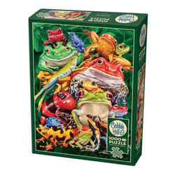 Cobble Hill Frog Business Jigsaw Puzzle 1000 pc