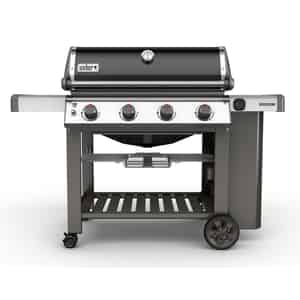 Weber  Genesis II E-410  4 burners Propane  Grill  Black  48000 BTU 