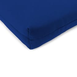 Jordan Manufacturing Blue Polyester Seat Pad 17 in. W X 19 in. L