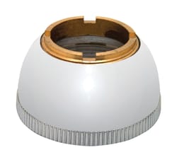 Danco Cap For Delta 1.25 in. W X 1 in. H X 1.75 in. D 0.87 in. White Brass 1 pc
