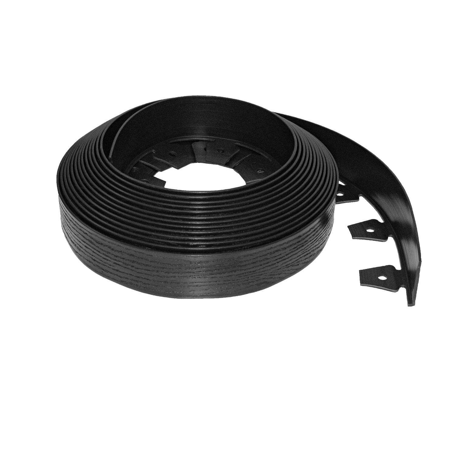 EasyFlex 20 ft. L X 2.5 in. H Plastic Black Coiled Edging Ace Hardware