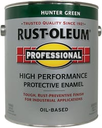 Rust-Oleum Professional Indoor and Outdoor Gloss Hunter Green Protective Enamel 1 gal