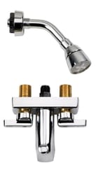 American Brass 2-Handle Brass Tub and Shower Faucet