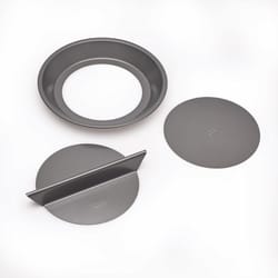 Chicago Metallic Black Silicone Cake Pan Cake Pan 9 in. D 1 pc