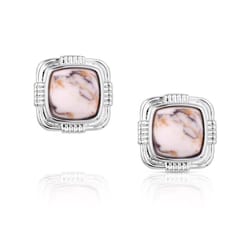 Montana Silversmiths Women's Wild Horse Silver Earrings