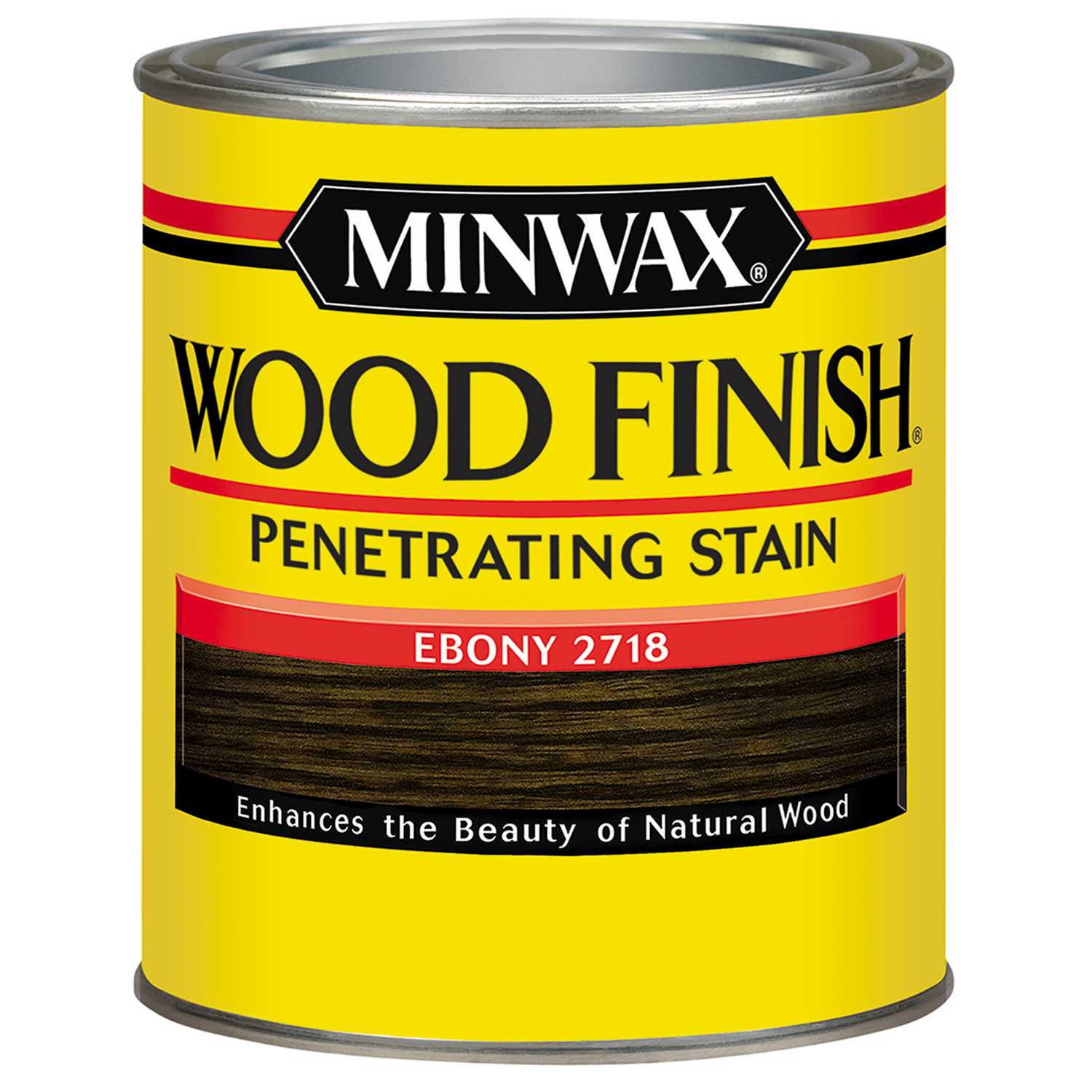 Minwax Wood Finish Semi Transpa Ebony Oil Based Stain 0 5 Pt Ace Hardware