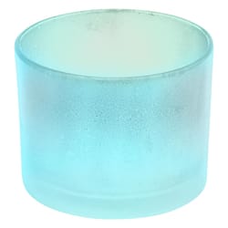 Karma Turquoise Straight Wide Votive Candles