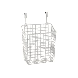 Spectrum Grid 6.5 in. L X 10.25 in. W X 15 in. H White Recycling Bag Holder