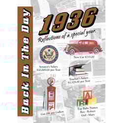 Back In The Day 1936 Reference Book