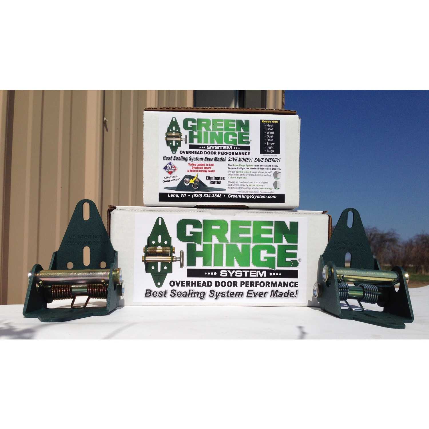 Green Hinge System Steel Residential Garage Door Hinge Ace Hardware