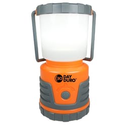 UST Brands 30 Day DURO 7.27 in. Plastic Orange Lantern